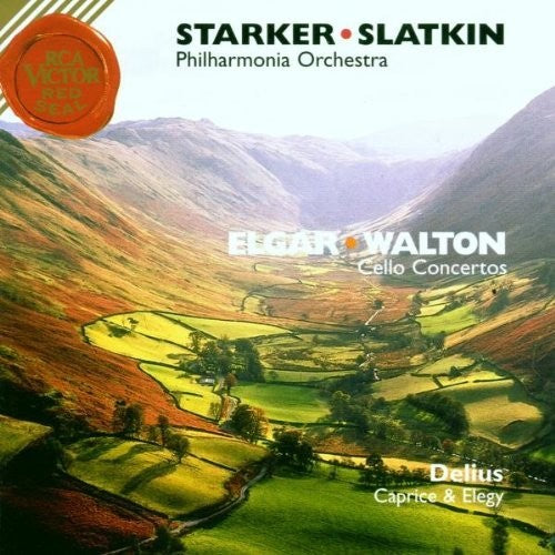 Walton / Phil Orch/ Starker / Slatkin: Elgar,Walton: Cello Ctos