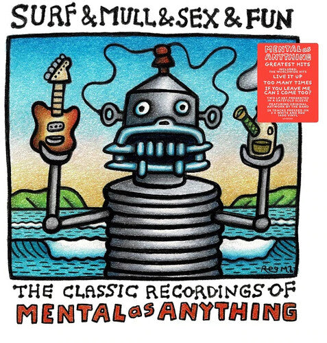 Mental as Anything: Surf & Mull & Sex & Fun [140-Gram Red & White Colored Vinyl]