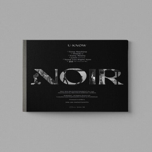 U-Know: Noir (Crank In Version) (incl. 136pg Booklet, Poster, Making Film Card. Postcard, Folded Poster + Photocard)