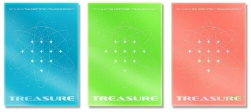 Treasure: The First Step : Treasure Effect (Random Cover) (incl. 156pg Photobook, Photocard File Folder, Lyrics Postcard Set, Hologram Postcard, Unit Polaroid, Baby Photocard, Photocard, Selfie Photocard + Graphic Sticker)