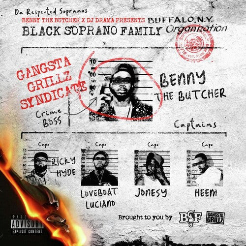 Black Soprano Family: Benny the Butcher & DJ Drama Present: The Respected Sopranos - VINYL LP