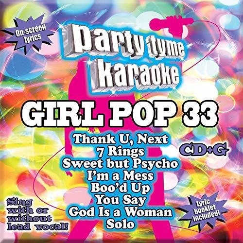 Party Time Karaoke: Girl Pop 33 - COMPACT DISCS