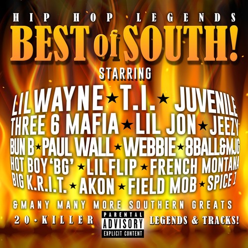 Hip Hop Legends-Best of the South! / Various: Hip Hop Legends-best Of The South! (Various Artists)