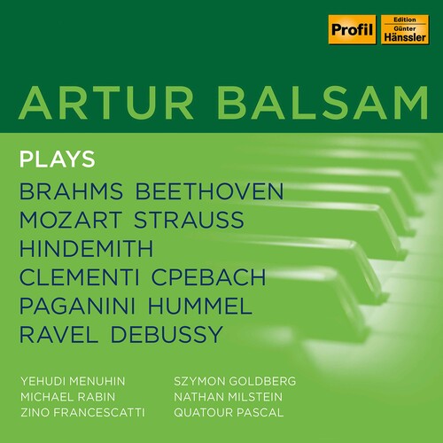 Artur Balsam Plays / Various: Artur Balsam Plays