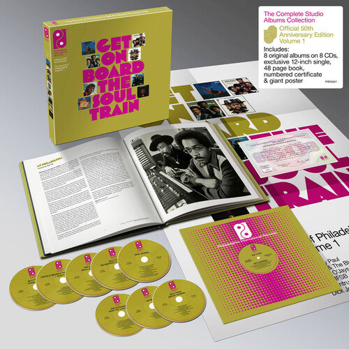 Various Artists: Get On Board The Soul Train: The Sound Of Philadelphia International Records Volume 1 / Various - COMPACT DISCS