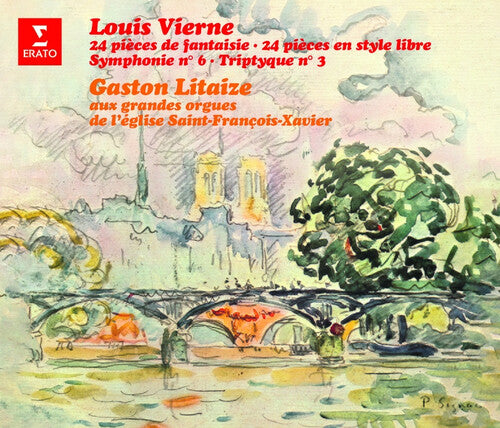 Litaizem, Gaston / Grandes Orgues De L'Eglise: LOUIS VIERNE 24 Pieces de fantaisie, Opp. 51-54/24 Pieces en style