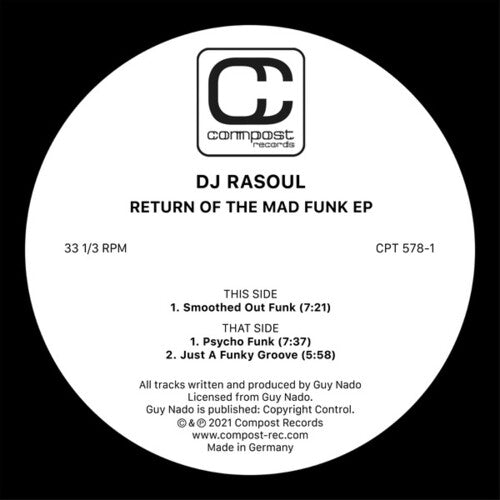 DJ Rasoul: Return Of The Mad Funk