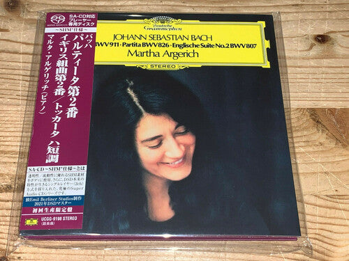 Bach / Argerich, Martha: Bach: Toccata. Partita No.2. Englische Suite No.2 (SHM-SACD) - SUPER-AUDIO CD