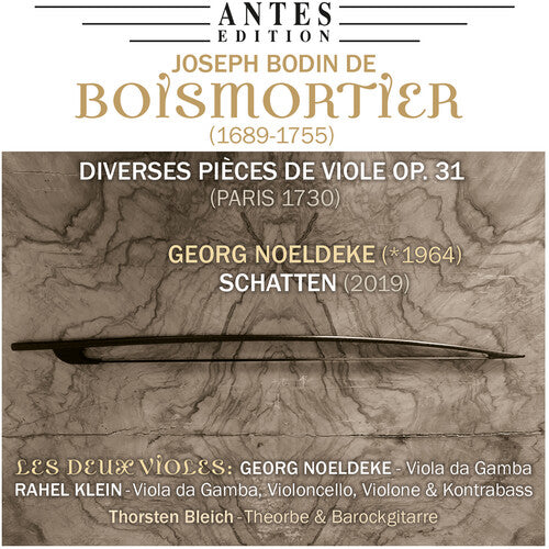 Boismortier / Les Deux Violes: Diverses Pieces de Viole 31