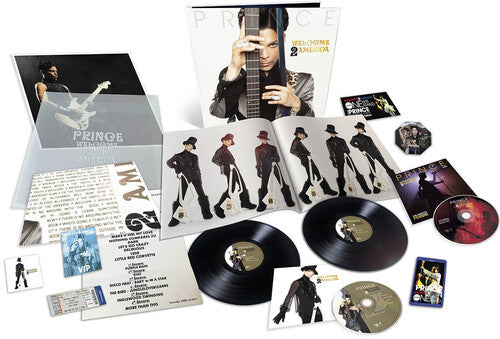 Prince: Welcome 2 America (Deluxe - 2 LP / 1 CD / 1 Blu-Ray)