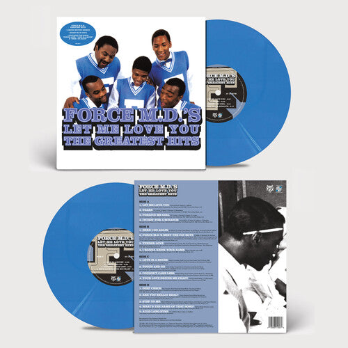 The Force M.D.'s: Let Me Love You: The Greatest Hits - Blue - VINYL LP