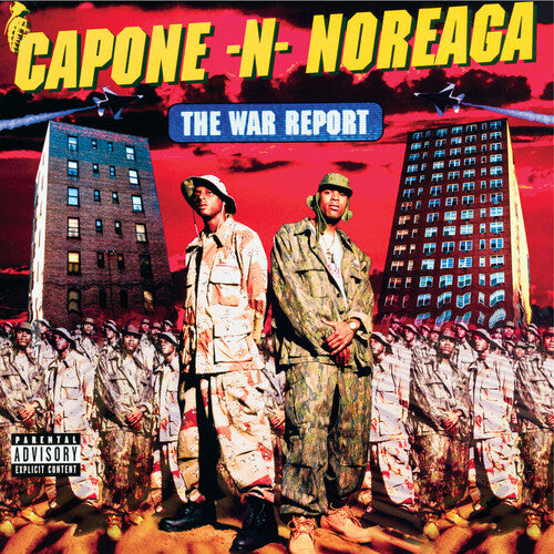 Capone-N-Noreaga: The War Report (Clear Vinyl with Red & Blue Splatter Vinyl)