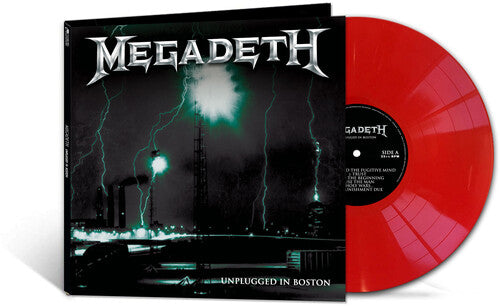 Megadeth: Unplugged In Boston - Red Vinyl - VINYL LP