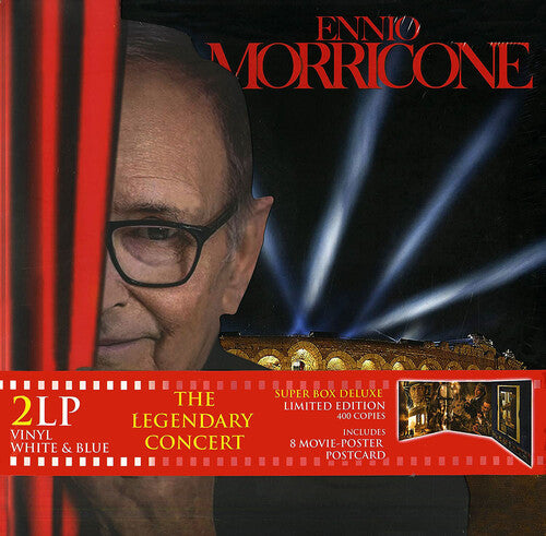 Morricone, Ennio: Live at the Arena [Super Deluxe Boxset Includes 2 Colored Vinyl LP's & 8 Movie Poster Postcards]