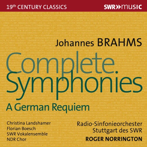 Brahms / Norrington / Ndr Chor: Complete Symphonies