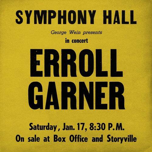 Garner, Erroll: Symphony Hall Concert