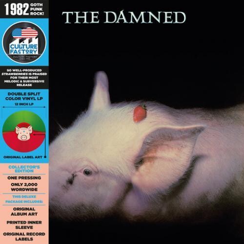 Damned: Strawberries - Red & Green Vinyl - VINYL LP