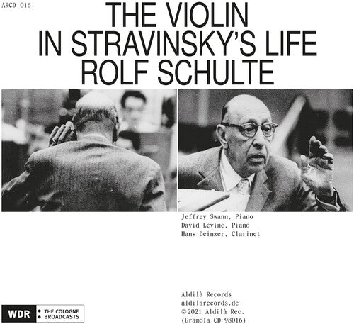 Stravinsky / Schulte: Violin in Stravinsky's Life