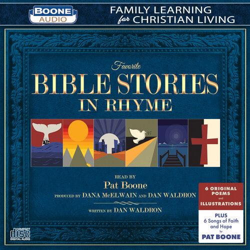 Boone, Pat / Waldron, Dan: Favorite Bible Stories In Rhyme - COMPACT DISCS