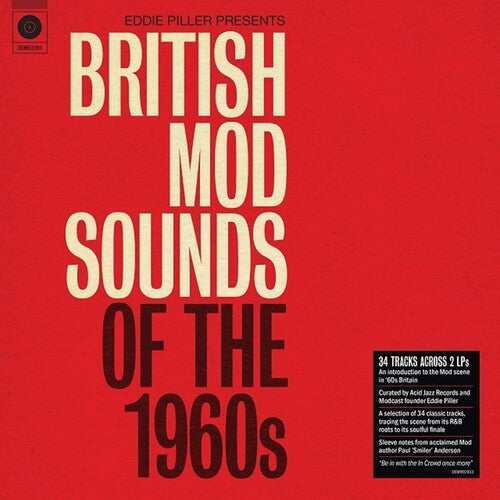 Eddie Piller Pres British Mod Sounds 60s / Various: Eddie Piller Presents British Mod Sounds Of The 1960S / Various [140-Gram Black Vinyl]