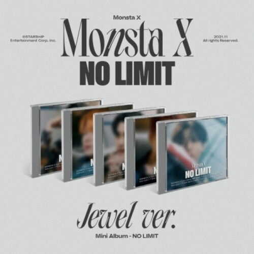 Monsta X: No Limit (Jewel Case Version) (incl. 12pg Photobook, Photocard, Photo Ornament + Folded Poster)