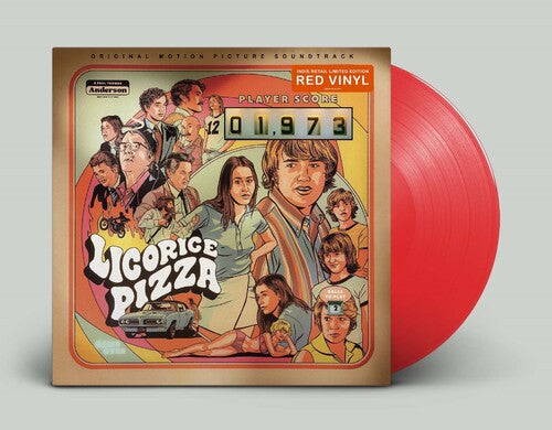 Various Artists: Licorice Pizza (Original Motion Picture Soundtrack) [Red LP] - VINYL LP