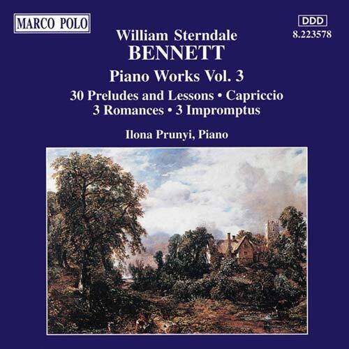 Bennett, William Sterndale / Prunyi: Piano Works-Vol. 3