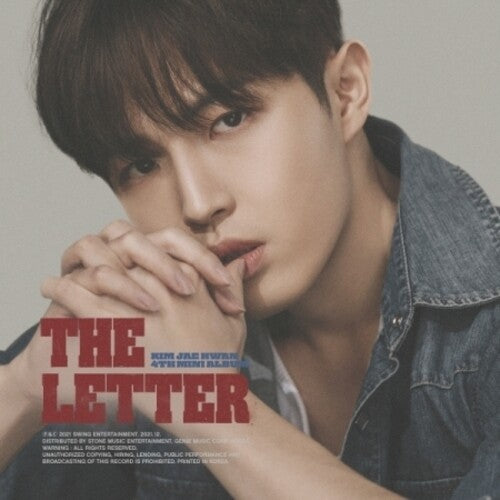 Kim Jae Hwan: The Letter (incl. 72pg Photobook, Photocard, Accordion Postcard, 4-Cut Photo Card, Large Photocard + 2 Lyrics Sticker)