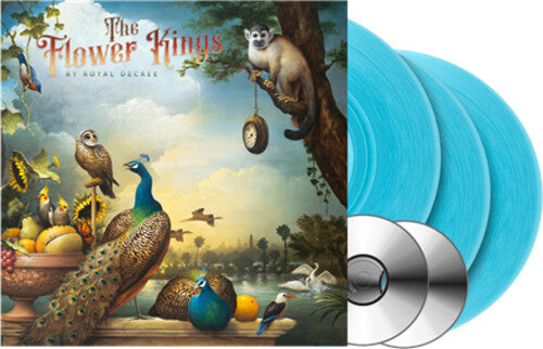 Flower Kings: By Royal Decree (Transparent Light Blue Vinyl) (incl. 2 CD)