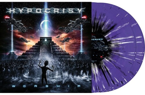 Hypocrisy: Worship (Purple White & Black Splatter)