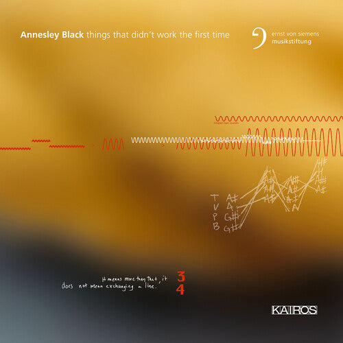 Annesley Black: Things That Didn't Work / Various: Annesley Black: Things That Didn't Work (Various Artists)