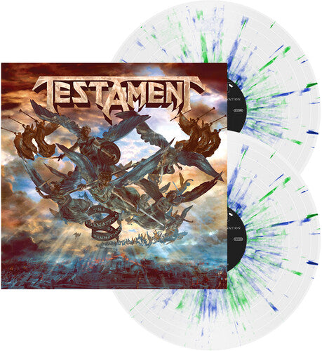 Testament: The Formation of Damnation (White w/ Blue & Green Splatter)