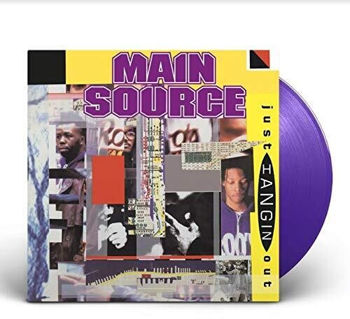 Main Source: Just Hangin' Out / Live At The Barbecue (Purple)