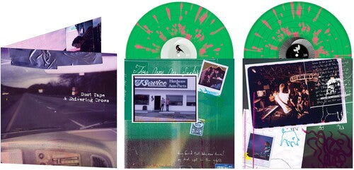 These Arms Are Snakes: Duct Tape & Shivering Crows (green & pink splatter) - VINYL LP