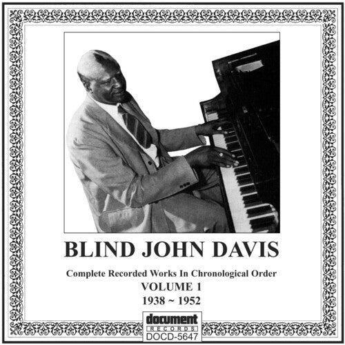 Davis, John Blind: Complete Recorded Works Vol. 1 (1938-1952)