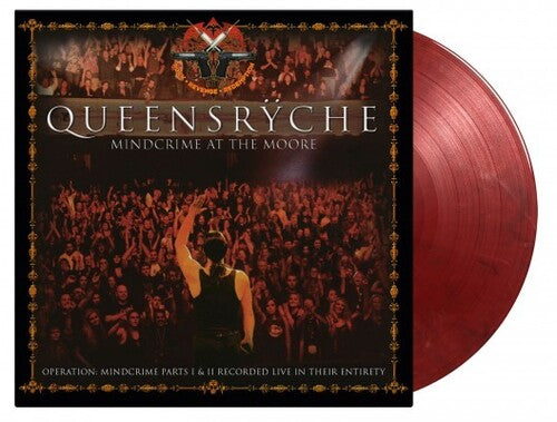 Queensryche: Mindcrime At The Moore [Limited 180-Gram Translucent Red, Solid White & Black Marble Colored Vinyl]