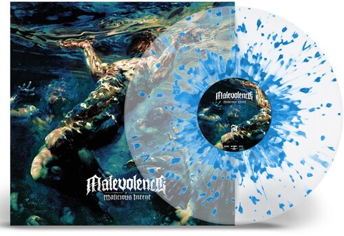 Malevolence: Malicious Intent (Crystal Clear w/ Sky Blue Splatter)