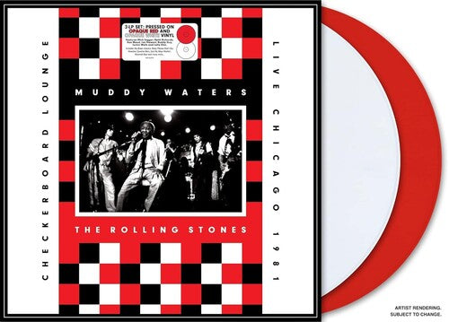 MUDDY WATERS & THE ROLLING STONES: Live At Checkerboard Lounge Chicago 1981 - VINYL LP