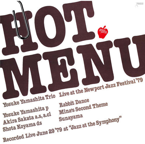 Yamashita, Yosuke: Hot Menu - Live At New Port '79 (SHM-CD)