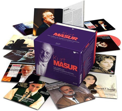 Masur, Kurt: Kurt Masur: The Complete Warner Classics Edition - His Teldec & EMI Classics Recordings (70 CD)