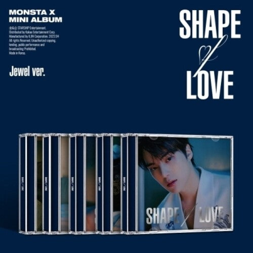 Monsta X: Shape Of Love - Jewel Version - incl. 16pg Photobook, Photocard + Mini-Poster