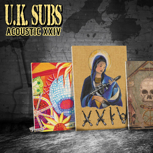 UK Subs: XXIV - Double 10-inch Green & Clear Vinyl