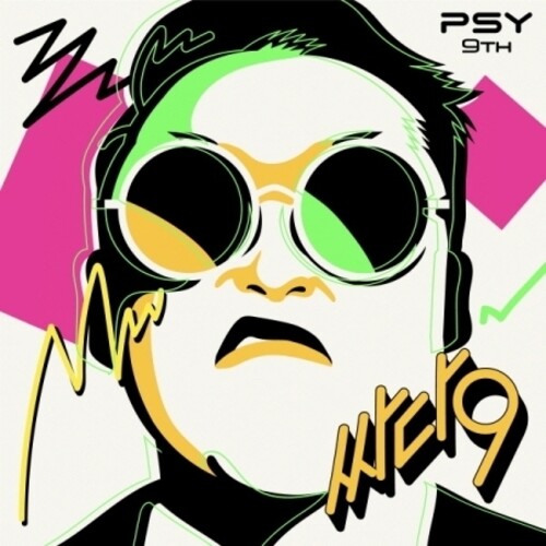 PSY: 9th - incl. 72pg Photobook, Pop-Up Card, Post It + Bandaid