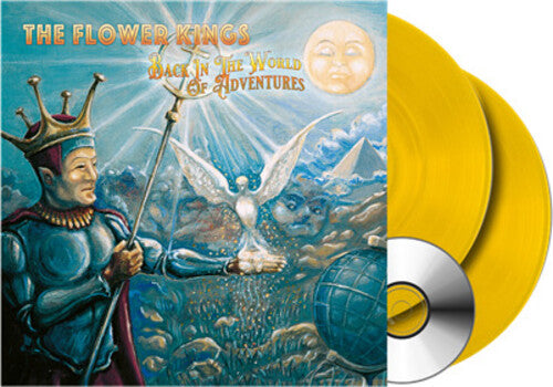 Flower Kings: Back In The World Of Adventures - Transparent Sun Yellow Vinyl + CD & LP Booklet