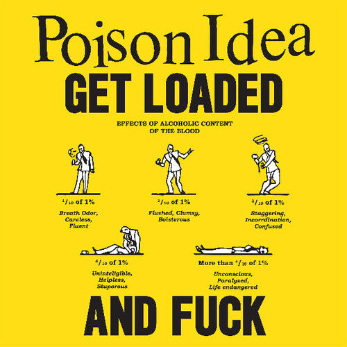 Poison Idea: Get Loaded & Fuck - VINYL LP