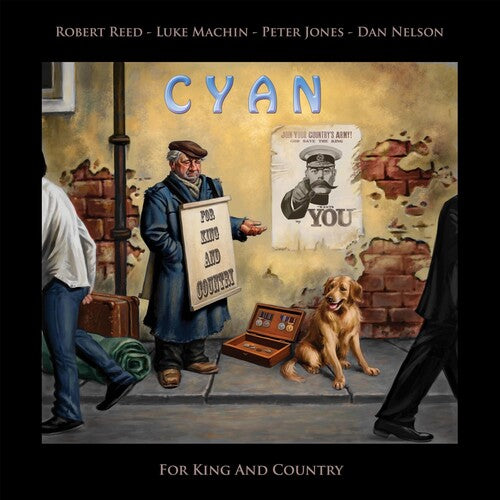 Cyan: For King & Country - Ltd 140gm Blue Vinyl