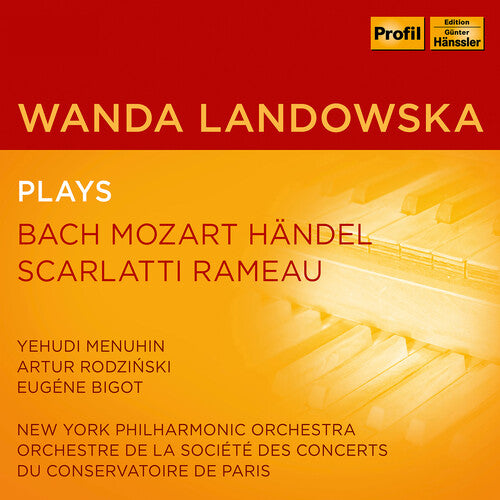 Bach, J.S. / Menuhin / New York Philharmonic Orch: Wanda Landowska Plays