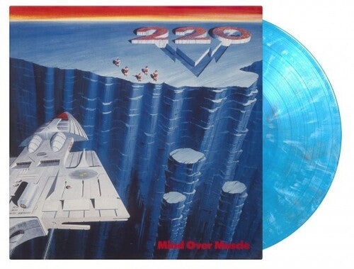220 Volt: Mind Over Muscle - Limited 180-Gram Blue, White & Black Marble Colored Vinyl