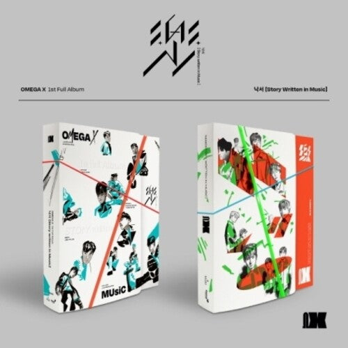 Omega X: Story Written In Music - incl. 112pg Photobook, Bookmark, Hologram Photocard, Unit Photocard + Poster