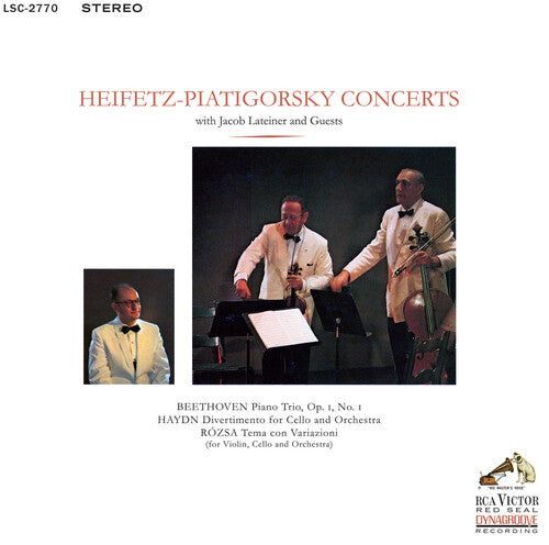 Heifetz, Jascha: Heifetz - Piatigorsky Concerts - SUPER-AUDIO CD